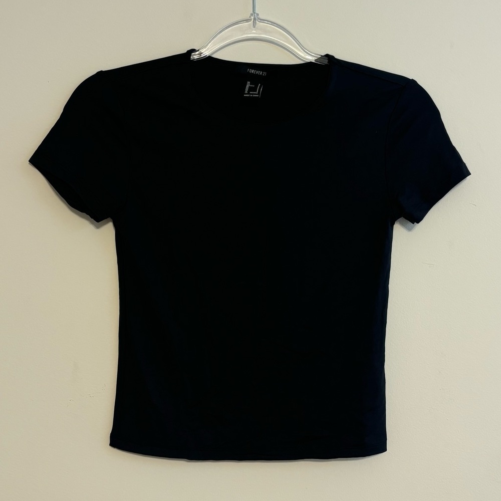 Forever 21 Black Short Sleeve Tee